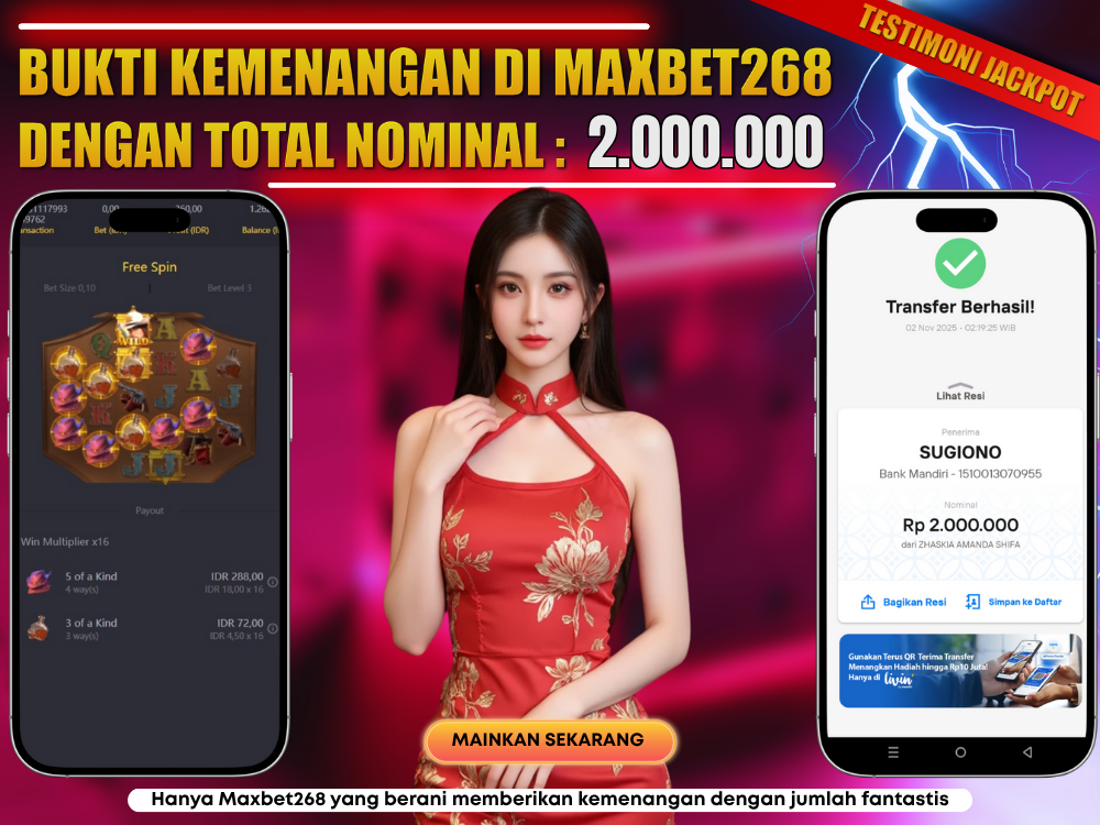 MAXBET268 JACKPOT